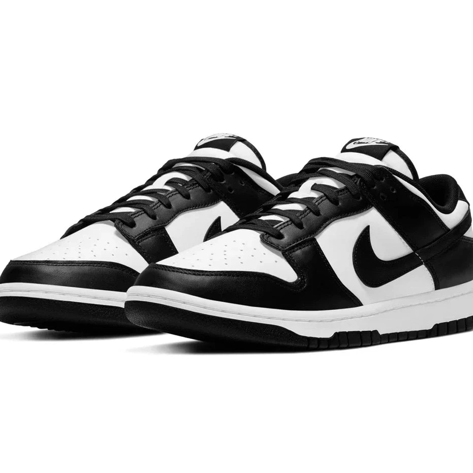 Dunk Low White 'Panda' Retro Black Nike 0507